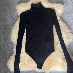 Fabulous black knit bodysuit